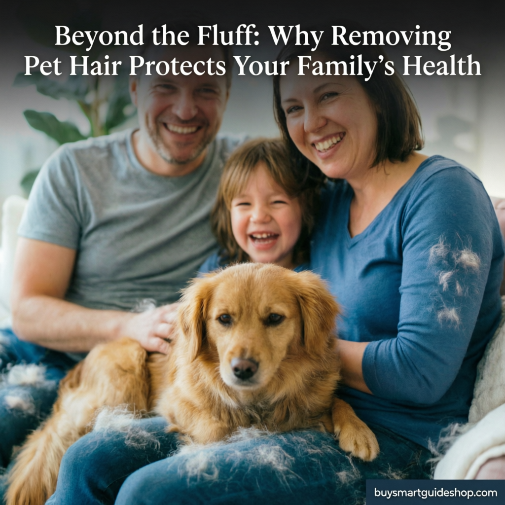 Why Removing Pet Hair Protects Your Family’s Health (And What Happens If You Don’t) Part 1.