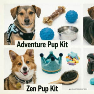 Puppy collages supplies